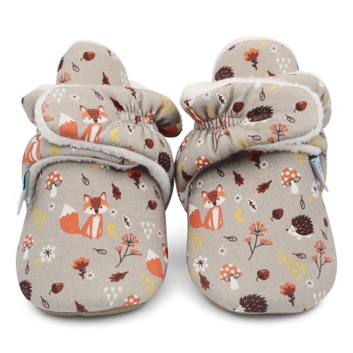 Woodland Animals Baby Booties