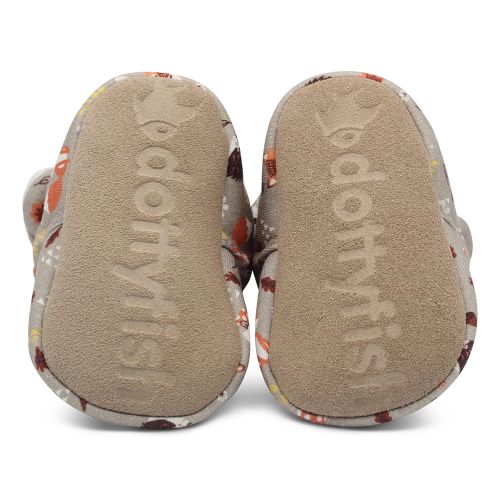 Woodland Animals Baby Booties