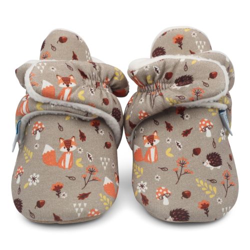 Woodland Animals Baby Booties