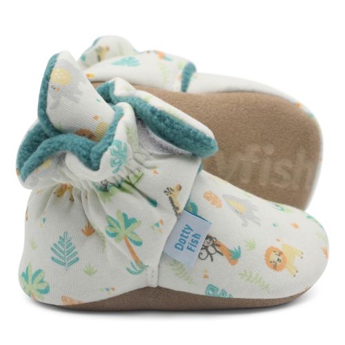 Safari Animals Baby Booties