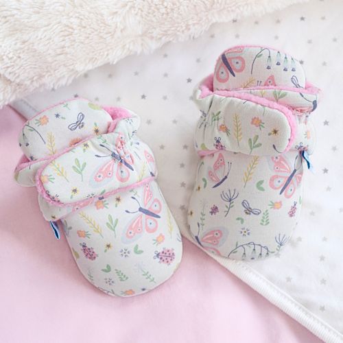 Butterfly & Bee Baby Booties