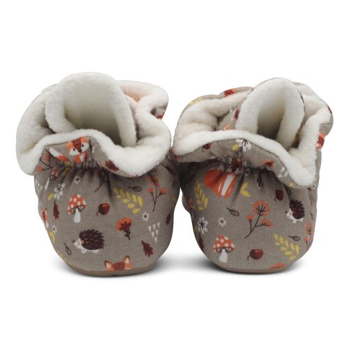 Woodland Animals Baby Booties