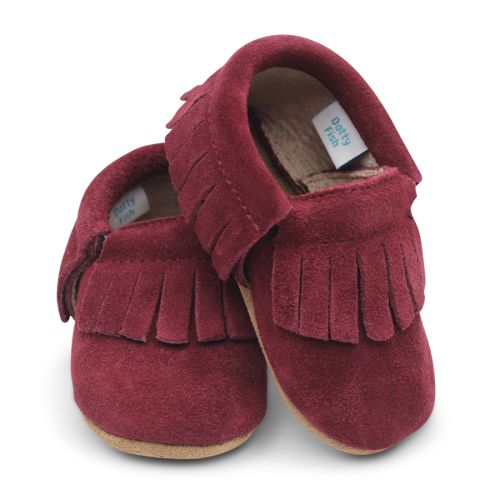 Berry Red Moccasins